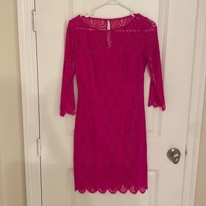 Lilly Pulitzer Hera Lace Sheath Dress. Size 2.